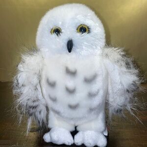 Douglas Wizard White Snowy Owl Soft Plush Animal Toy‎ 9"